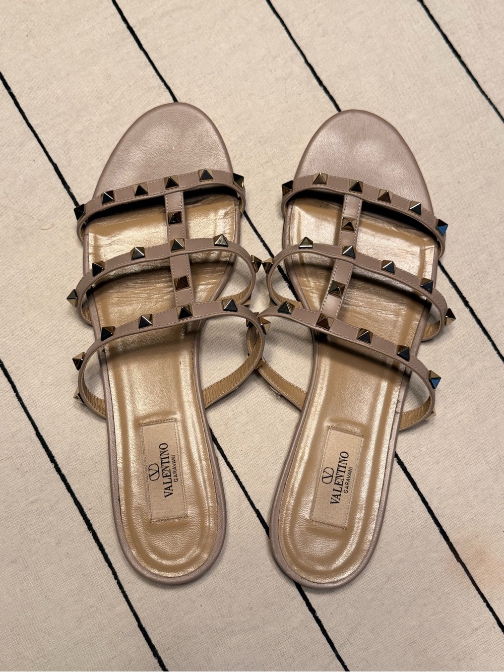Valentino Rock Stud Sandals